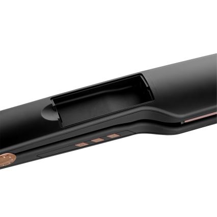 Concept VZ6010 - Plancha de pelo a vapor con pantalla LED ELITE STEAM BOOST 54W/230V negro