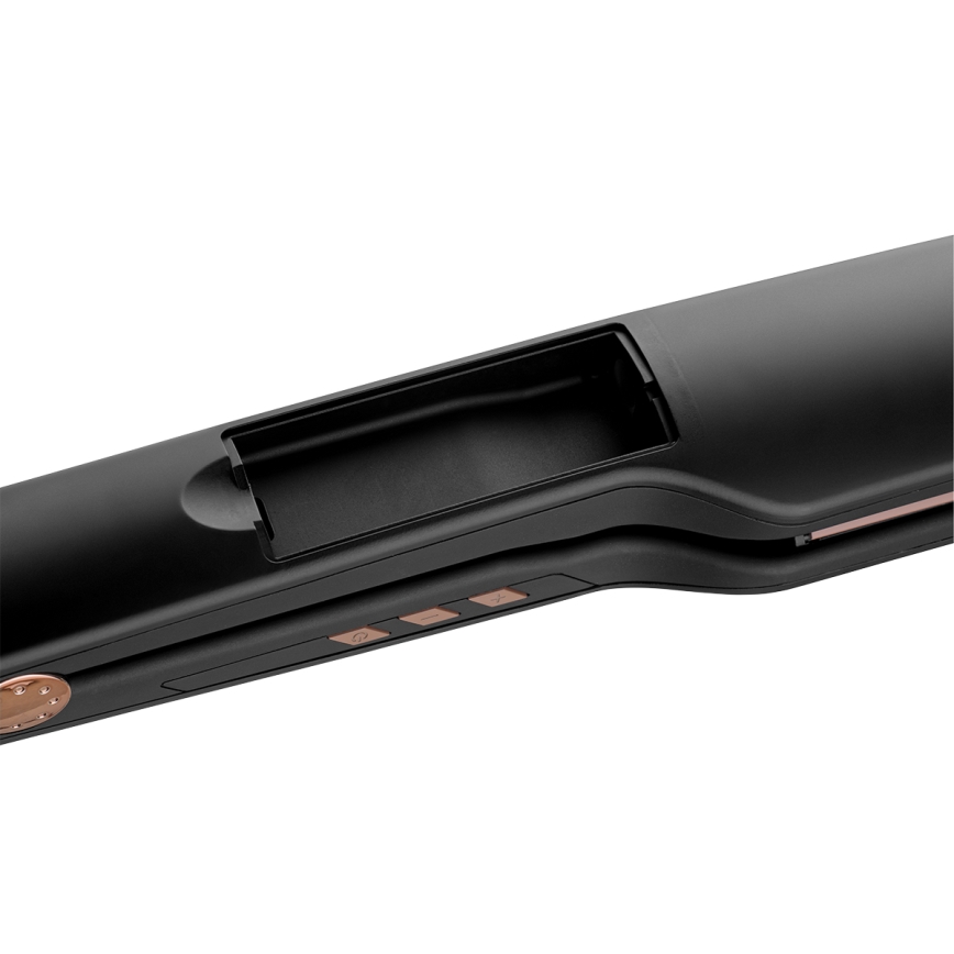 Concept VZ6010 - Plancha de pelo a vapor con pantalla LED ELITE STEAM BOOST 54W/230V negro