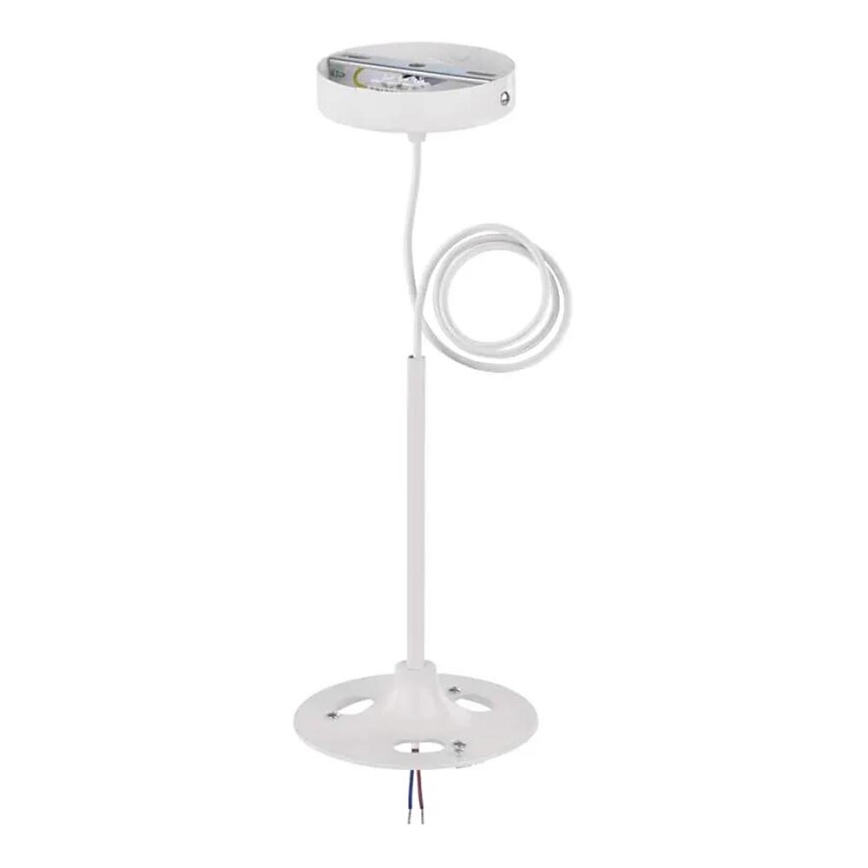 Conjunto de colgante blanco