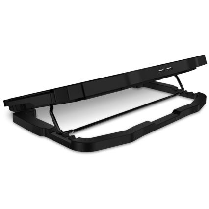 CONNECT IT CCP-2200-RD - Almohadilla de refrigeración para portátil 4x Ventilador 2xUSB negro/rojo