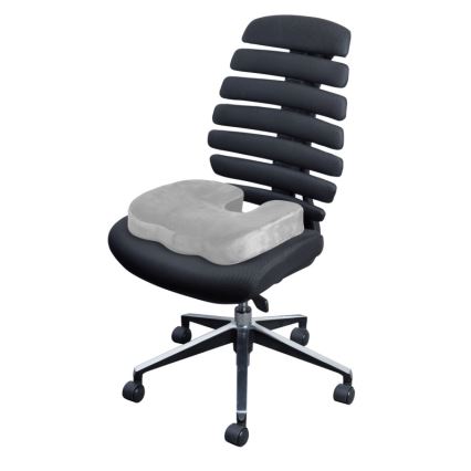 CONNECT IT CFH-5290-GY - Cojín ergonómico para silla gris