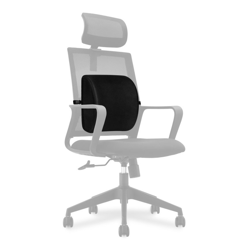 CONNECT IT CFH-5300-BK - Soporte lumbar para silla negro