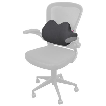CONNECT IT CFH-5502-GY - Soporte lumbar para silla antracita