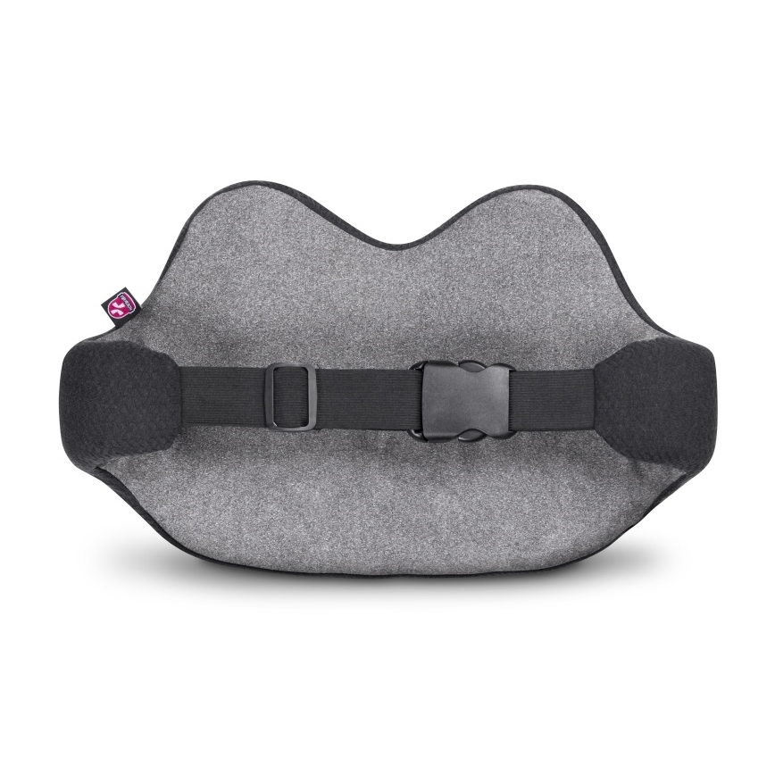 CONNECT IT CFH-5502-GY - Soporte lumbar para silla antracita