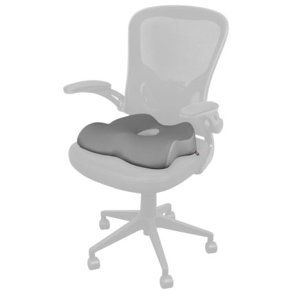 CONNECT IT CFH-5901-GY - Cojín ergonómico para silla gris