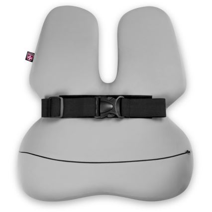CONNECT IT CFH-5902-GY - Soporte lumbar para silla gris