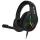 CONNECT IT CHP-3595-BK - LED RGB Auriculares gaming con cable con un micrófono negro