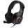 CONNECT IT CHP-5600-BK - LED RGB Auriculares gaming con cable con un micrófono negro