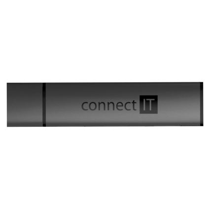CONNECT IT CHU-4060-AN - Hub USB-A con lector de tarjetas de memoria 4en1