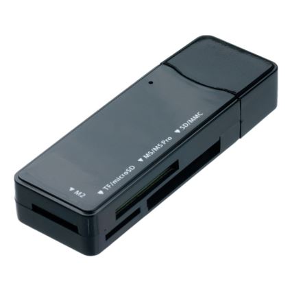 CONNECT IT CI-104 - Lector de tarjetas de memoria USB