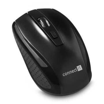 CONNECT IT CI-1223 - Ratón inalámbrico 800/1200/1600 DPI 2xAAA negro