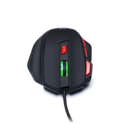 CONNECT IT CI-191 - LED Ratón gaming con cable 800/1600/2400/3200 DPI negro