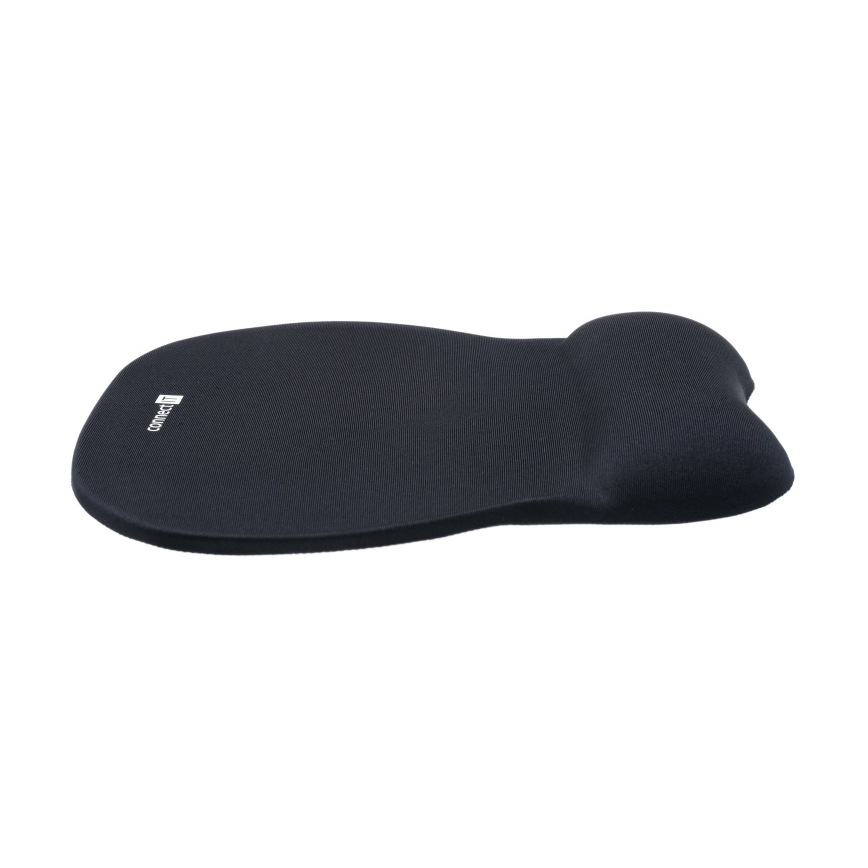 CONNECT IT CI-501 - Alfombrilla para ratón con reposamuñecas de espuma viscoelástica