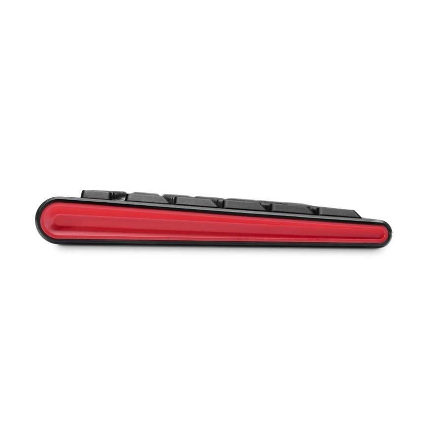 CONNECT IT CKB-3000-CS - Teclado multimedia inalámbrico con localización para checo/eslovaco 2xAAA negro