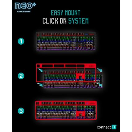 CONNECT IT CKB-3591-CS - Teclado gaming con cable LED RGB con localización checo/eslovaco marco negro y rojo