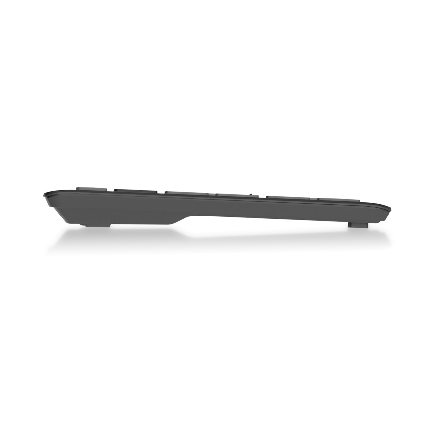 CONNECT IT CKB-5060-CS - Teclado silencioso de perfil bajo con localización checo/eslovaco 350 mAh