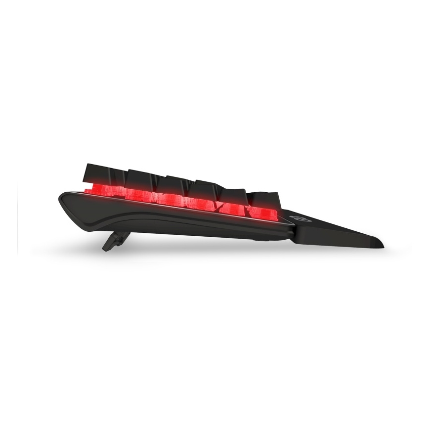 CONNECT IT CKB-7050-CS - LED RGB Teclado gaming con cable con localización para checo/eslovaco negro