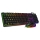 CONNECT IT CKM-3200-CS - Teclado y ratón gaming con cable LED RGB 1200/1800/2400/3600 DPI con localización checo/eslovaco negro