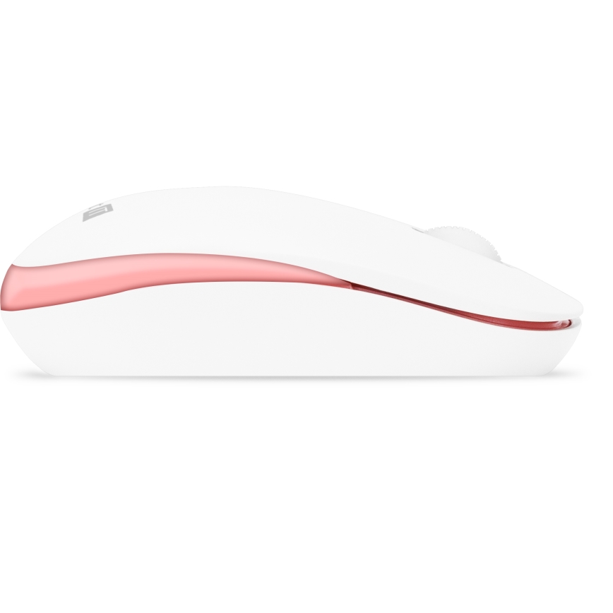 CONNECT IT CKM-7801-CS - Teclado y ratón inalámbricos 1200 DPI con localización para checo/eslovaco 1xAAA + 1xAA blanco/rosa