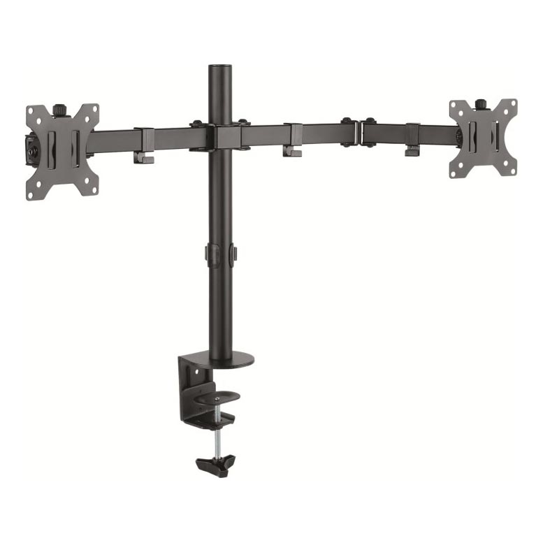 CONNECT IT CMF-3203-BK - Soporte universal para 2 monitores 13-32” negro