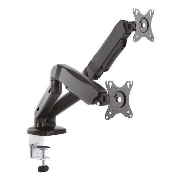 CONNECT IT CMF-3207-BK - Soporte universal para 2 monitores 13-27” negro