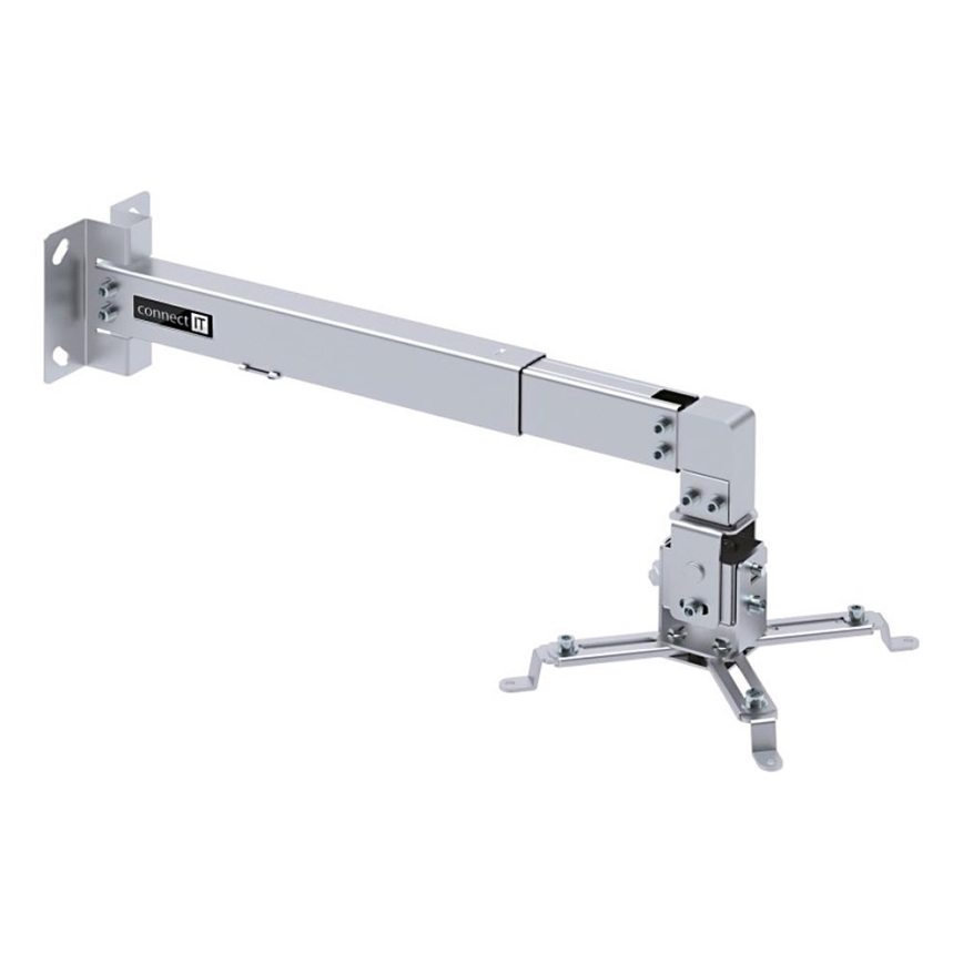 CONNECT IT CMF-7020-SL - Soporte de pared para proyector plata