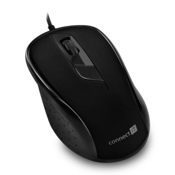 CONNECT IT CMO-1200-BK - Ratón con cable 1000 DPI negro
