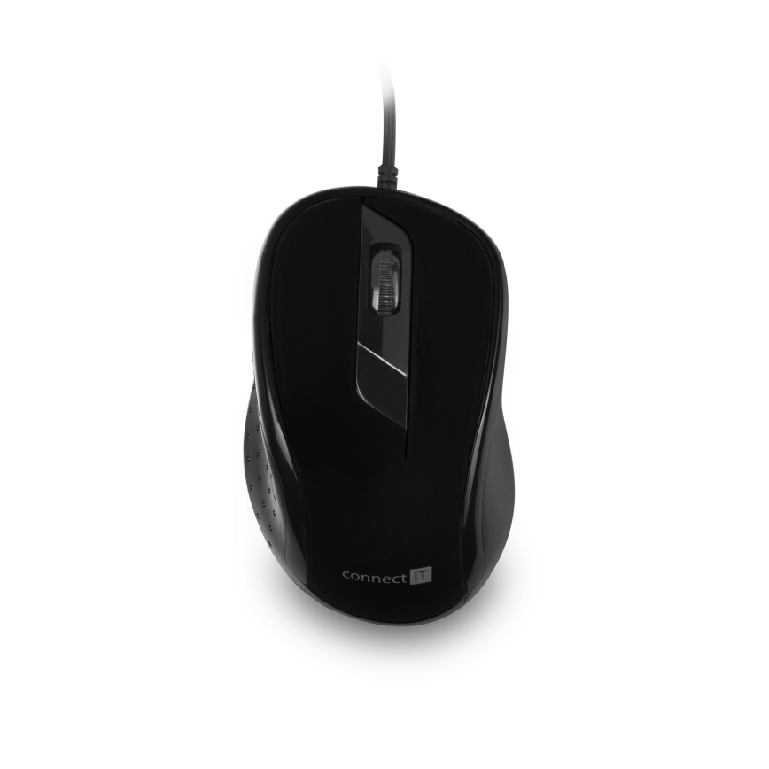 CONNECT IT CMO-1200-BK - Ratón con cable 1000 DPI negro