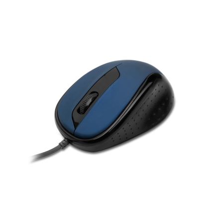 CONNECT IT CMO-1200-BL - Ratón con cable 1000 DPI negro/azul