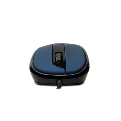 CONNECT IT CMO-1200-BL - Ratón con cable 1000 DPI negro/azul