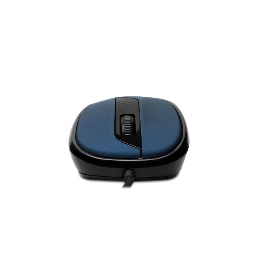 CONNECT IT CMO-1200-BL - Ratón con cable 1000 DPI negro/azul