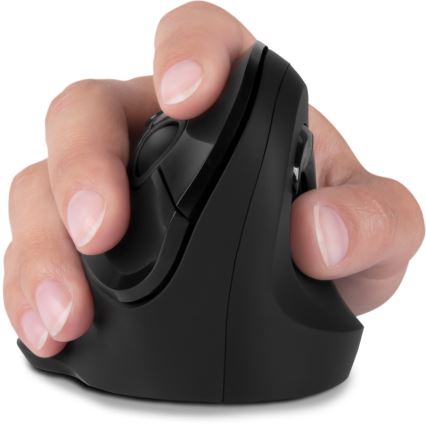 CONNECT IT CMO-2700-BK - Ratón ergonómico inalámbrico 800/1200/1600 DPI 1xAA negro