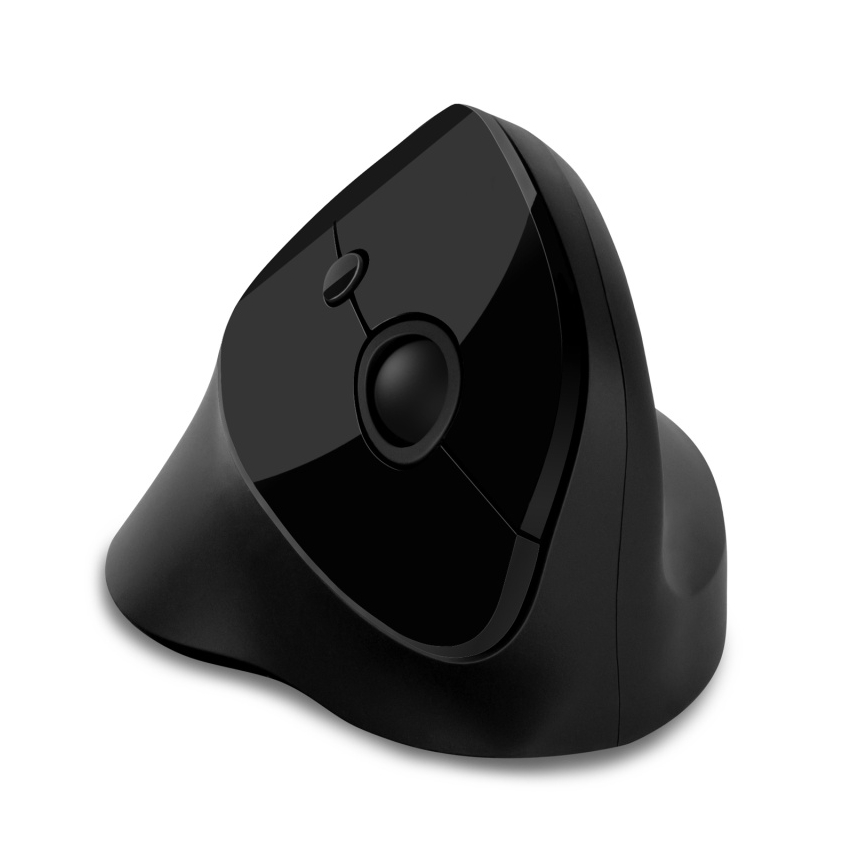 CONNECT IT CMO-2700-BK - Ratón ergonómico inalámbrico 800/1200/1600 DPI 1xAA negro