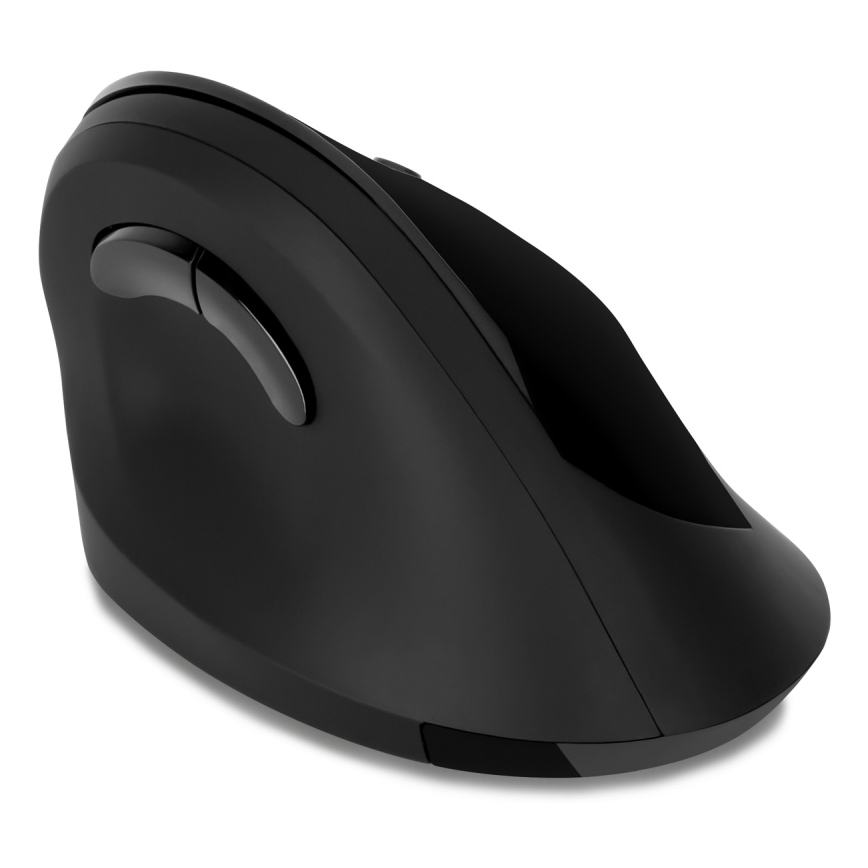 CONNECT IT CMO-2700-BK - Ratón ergonómico inalámbrico 800/1200/1600 DPI 1xAA negro