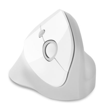 CONNECT IT CMO-2700-WH - Ratón ergonómico inalámbrico 800/1200/1600 DPI 1xAA blanco