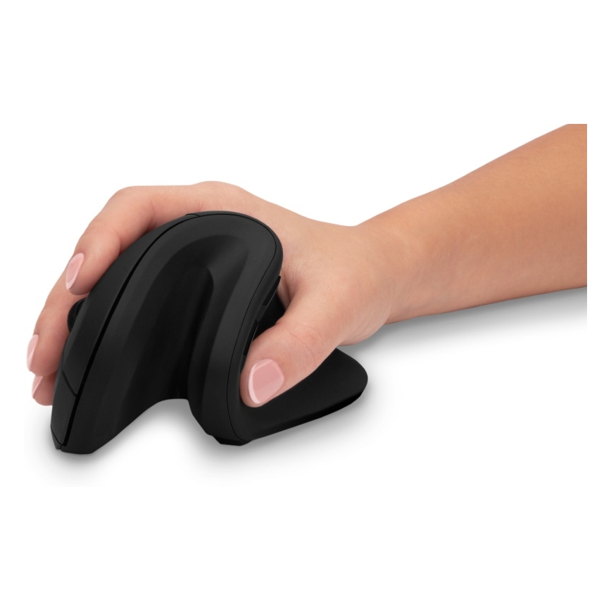 CONNECT IT CMO-2900-BK - Ratón ergonómico inalámbrico 800/1200/1600 DPI 1xAA negro