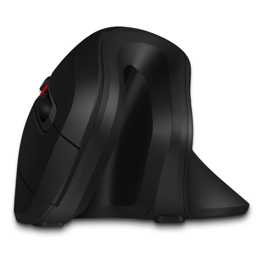 CONNECT IT CMO-2900-BK - Ratón ergonómico inalámbrico 800/1200/1600 DPI 1xAA negro
