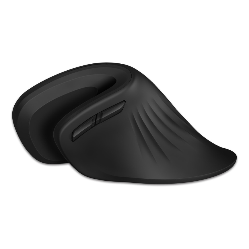 CONNECT IT CMO-2900-BK - Ratón ergonómico inalámbrico 800/1200/1600 DPI 1xAA negro