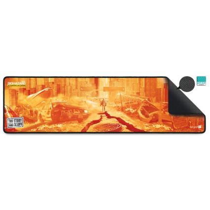 CONNECT IT CMP-1140-LG - Alfombrilla para teclado y ratón 88,6x24,5 cm naranja