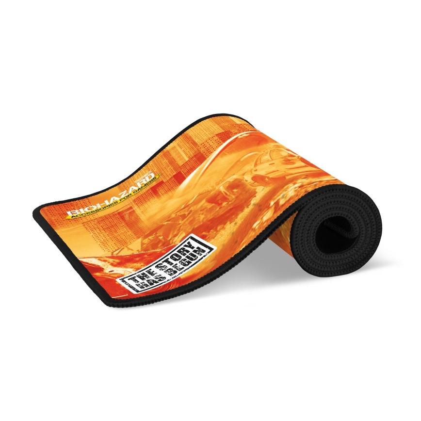 CONNECT IT CMP-1140-LG - Alfombrilla para teclado y ratón 88,6x24,5 cm naranja