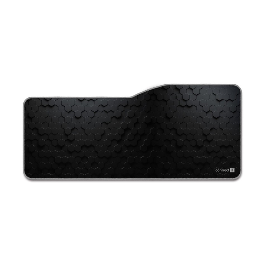 CONNECT IT CMP-2000-XL - Alfombrilla para teclado y ratón 79,5x34,5 cm negro