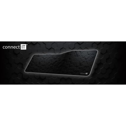 CONNECT IT CMP-2000-XL - Alfombrilla para teclado y ratón 79,5x34,5 cm negro