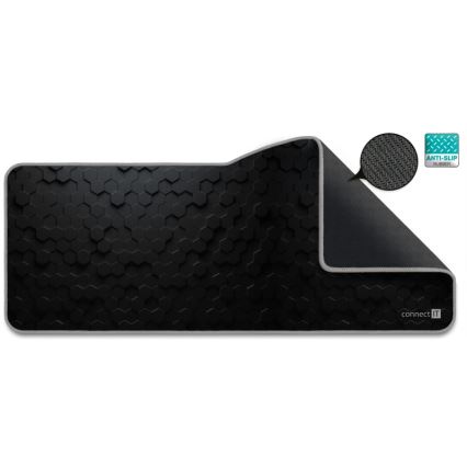 CONNECT IT CMP-2000-XL - Alfombrilla para teclado y ratón 79,5x34,5 cm negro