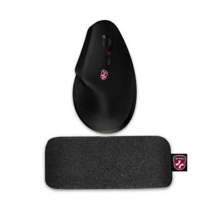 CONNECT IT CMP-4010-BK - Reposamuñecas con relleno de bolas