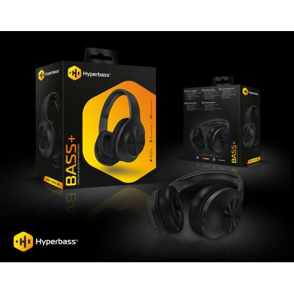 CONNECT IT HHP-3010-BK - Audífonos inalámbricos con un micrófono 500 mAh negro