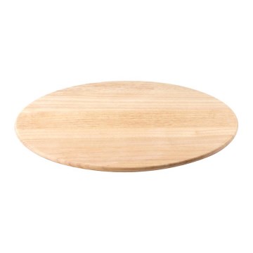 Continenta C3013 - Bandeja giratoria 35x3,5 cm madera de caucho