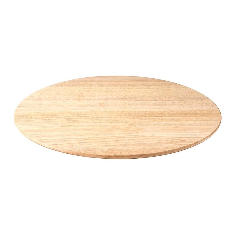 Continenta C3014 - Bandeja giratoria 40x3,5 cm madera de caucho