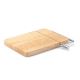 Continenta C3028 - Tabla de cocina para cortar queso 24x17,5 cm madera de caucho