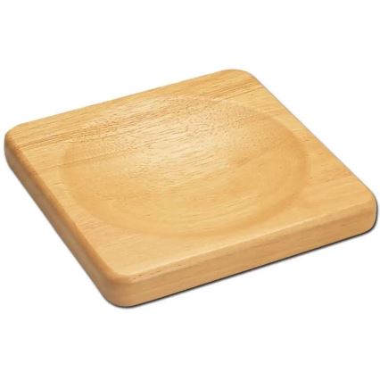 Continenta C3126 - Tabla de corte de cocina para cuchillo de cuna 22,5x22,5 cm higo de goma