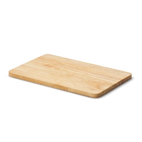 Continenta C3254 - Tabla de cortar de cocina 24x15 cm madera de caucho
